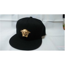 Patent faux leather handmade gold medallion Medusa snapback strapback cap hat  eb-51668279